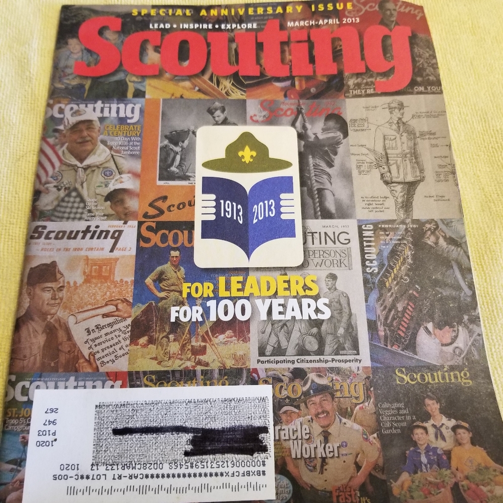 Scouting magazine March/April 2013